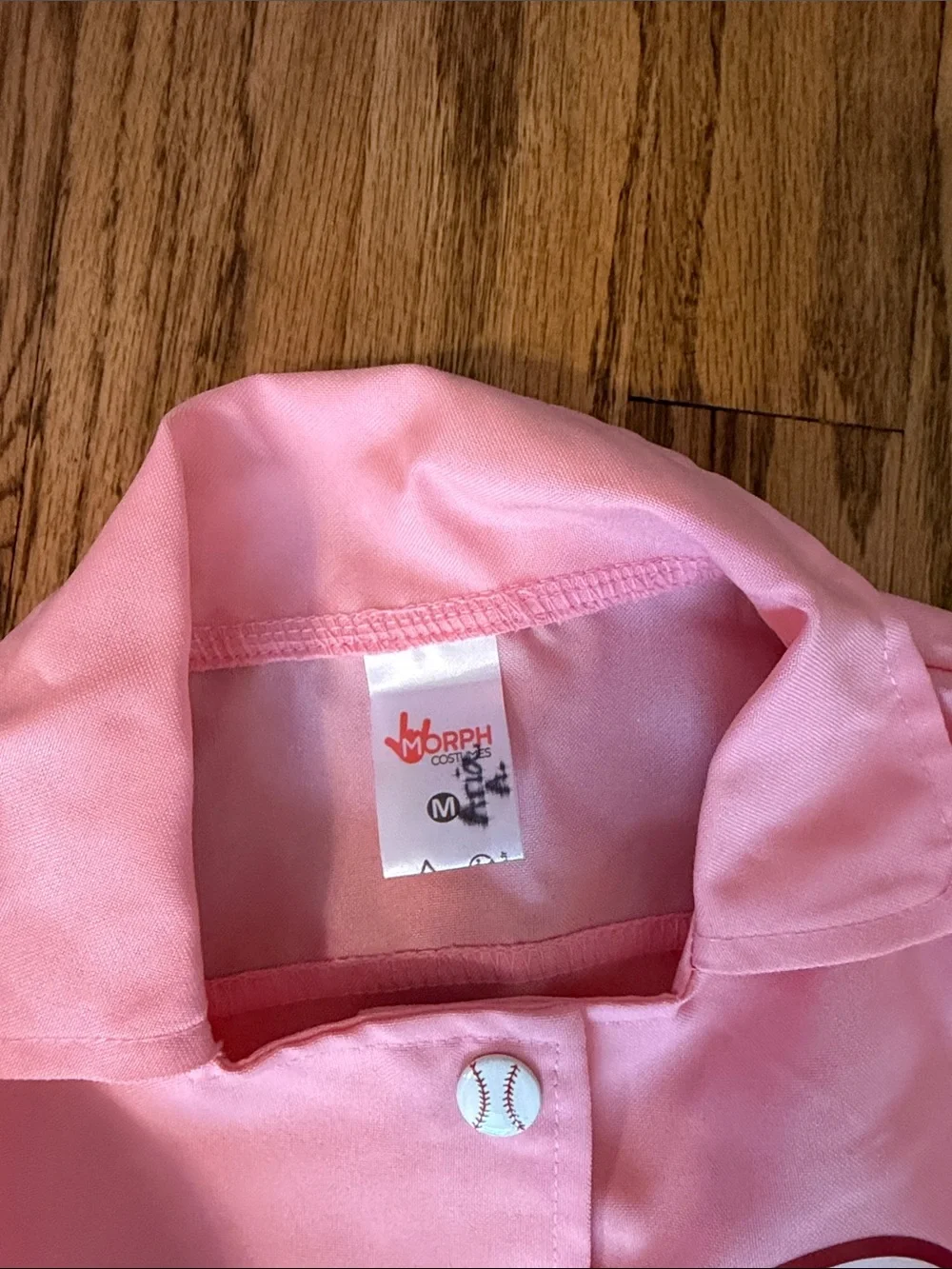 Morph costumes pink baseball